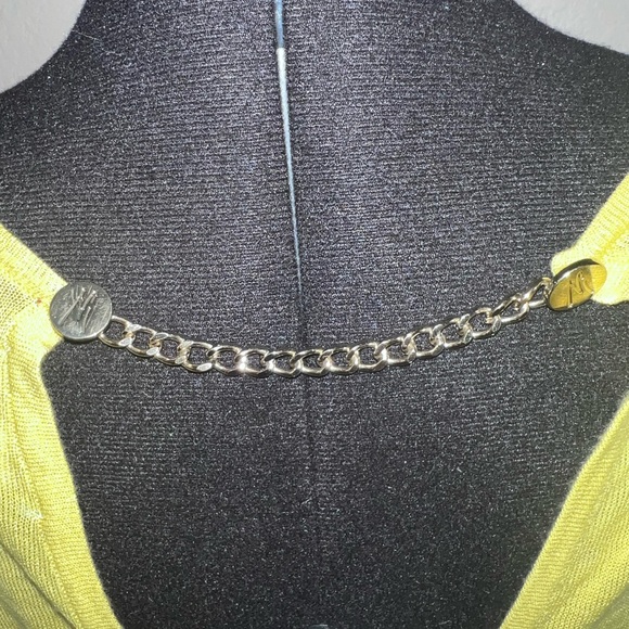 Marciano by GUESS Chain-Back Knit Mini Dress – Size Medium - Picture 7 of 13